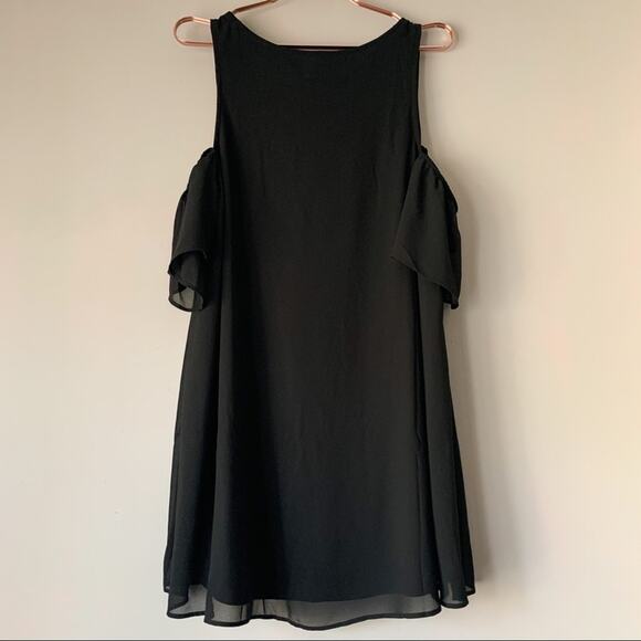 Show Me Your Mumu Black Birdie Ruffle Dress Small - Picture 4 of 6